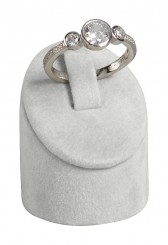 Support bague, rond, petit, M.428 gris 