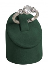 Support bague, rond, petit, M.095 vert sapin 