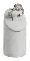 Support bague, rond, moyen, M.428 gris 