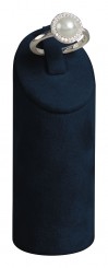 Expositor sortija, redondo, grande, M.2018 azul oscuro 