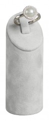 Support bague, rond, grand, M.428 gris 
