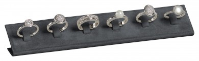 Support pour 6 bagues, M.432 anthracite 