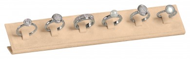 Support pour 6 bagues, M.155 sable 