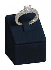 Expositor sortija, rectangular, pequeño, M.2018 azul oscuro 