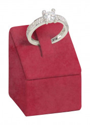 Ringständer, eckig, klein, M.041 rot 