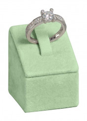 Support bague, rectangulaire, petit, M.094 vert clair 