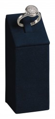 Expositor sortija, rectangular, grande, M.2018 azul oscuro 