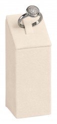 Expositor sortija, rectangular, grande, M.1205 crema 