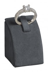 Support bague, courbes, petit, M.432 anthracite 