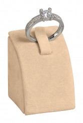 Support bague, courbes, petit, M.155 sable 