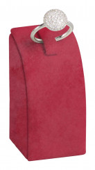 Ringständer, gebogen, mittel, M.041 rot 