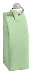 Support bague, courbes, grand, M.094 vert clair 