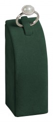 Support bague, courbes, grand, M.095 vert sapin 