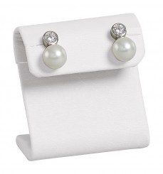 Espositore orecchini, medio, N.0008 bianco 
