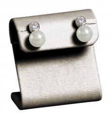 Support boucles d'oreilles, moyen, N.666 bronze 