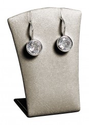 Support boucles d'oreilles, moyen, N.666 bronze 
