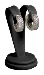 Earrings stand, small, N.7-2 black 