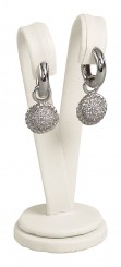 Earrings stand, medium, N.6071 beige 