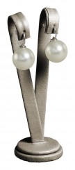 Support boucles d'oreilles, grand, N.666 bronze 