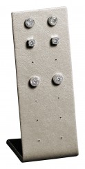 Support pour 7 paires de boutons d'oreilles, N.666 bronze 