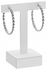 Espositore creoli, piccolo, N.0008 bianco 