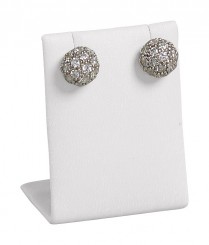 Espositore orecchini, piccolo, N.0008 bianco 