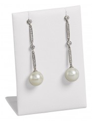 Espositore orecchini, grande, N.0008 bianco 