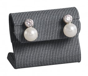Support boucles d'oreilles, petit, P.149 anthracite 
