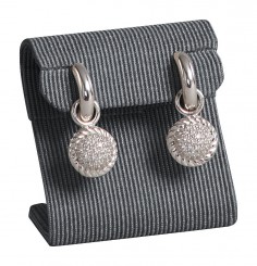 Support boucles d'oreilles, moyen, P.149 anthracite 