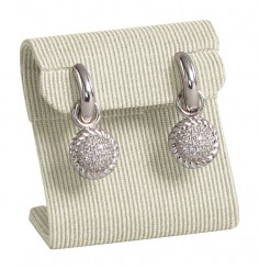 Expositor pendientes, mediano, P.103 crema 