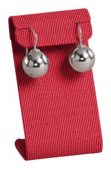 Expositor pendientes, grande, P.110 rojo 