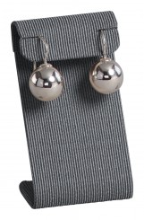 Support boucles d'oreilles, grand, P.149 anthracite 