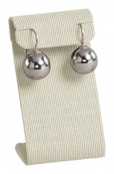 Expositor pendientes, grande, P.103 crema 