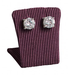 Earrings stand, small, P.156 aubergine 