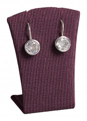 Earrings stand, medium, P.156 aubergine 