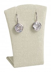 Expositor pendientes, mediano, P.103 crema 