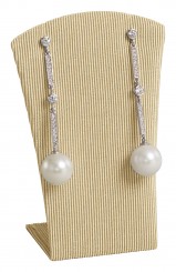 Expositor pendientes, grande, P.142 beige 