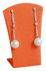Expositor pendientes, grande, P.118 naranja 