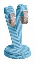 Expositor pendientes, pequeño, P.152 azul 