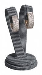 Support boucles d'oreilles, petit, P.149 anthracite 