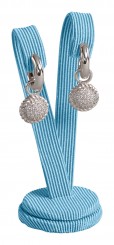 Expositor pendientes, mediano, P.152 azul 
