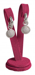 Espositore orecchini, medio, P.125 fucsia 