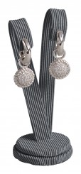 Support boucles d'oreilles, moyen, P.149 anthracite 