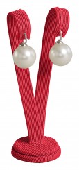 Expositor pendientes, grande, P.110 rojo 