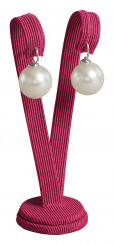 Espositore orecchini, grande, P.125 fucsia 