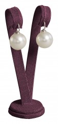 Earrings stand, large, P.156 aubergine 