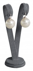 Support boucles d'oreilles, grand, P.149 anthracite 