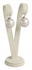 Expositor pendientes, grande, P.103 crema 
