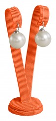 Expositor pendientes, grande, P.118 naranja 