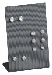 Support boutons d'oreilles, pour 14 paires, P.149 anthracite 